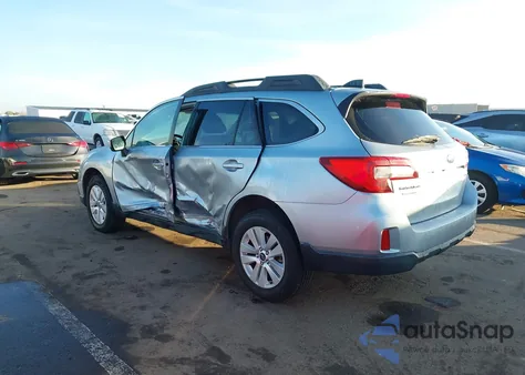 2017 Subaru Outback 2.5I Premium z USA, uszkodzony, nr VIN 4S4BSACC6H3301585